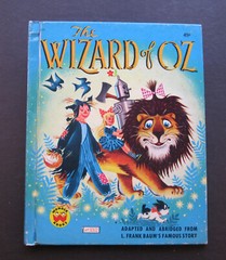 THE WIZARD OF OZ Wonder Books 1974 hb L. Frank Baulm Tom Sinnickson #543 VG!