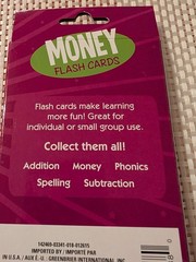 First Grade MONEY FLASH CARDS Kids 36 Cards ~ Grade 1 Learning NEW
