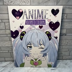 Anime Coloring Book „Advanced Coloring”, Bendon, anime coloring, girl & teens