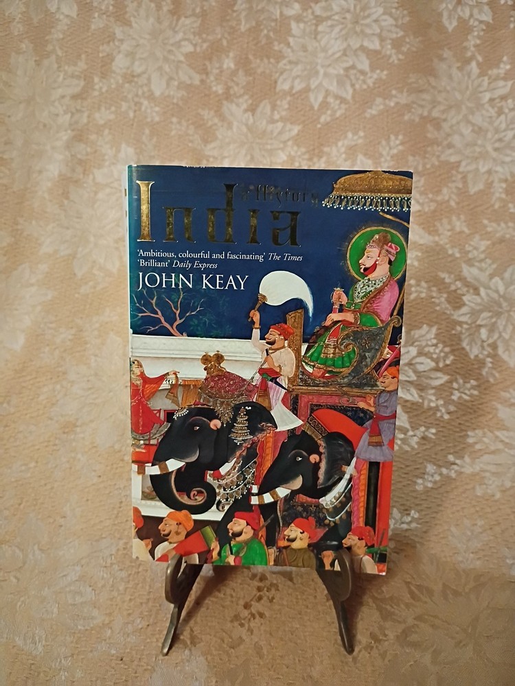 2001 A History of India John Keay Paperback HarperCollins Illus Maps Tables Book