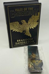 Isles of the Emberdark Brandon Sanderson Dragonsteel Ed. 1/1 w/ Bonus Swag