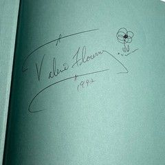 Vintage The Patchwork Quilt Valerie Flournoy Signed Hardcover Book GOOD