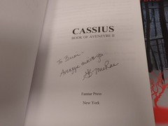 Awake Cassius Arise Book of Avenzyre I II III G B Macrae ~ All Signed by Author
