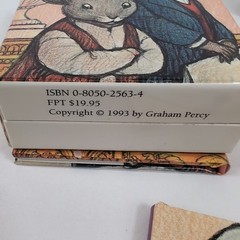RARE 2 Box Sets 1993 MINI Aesop’s Fables Mouse Cat Fox Illustrated Graham Percy