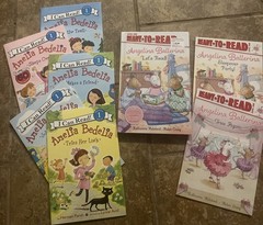 Lot of 8 GIRLS READERS LEVEL 1 Books Step into I Can Read Reading Scholastic