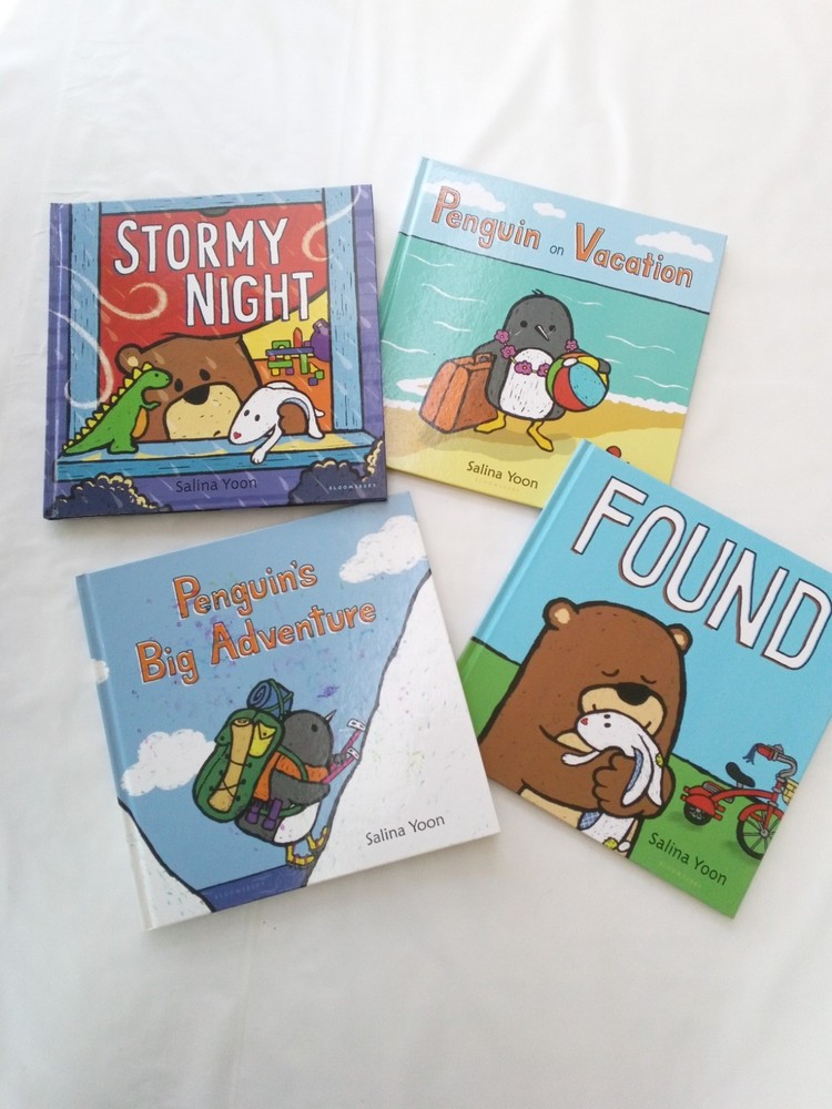 salina yoon Books X4