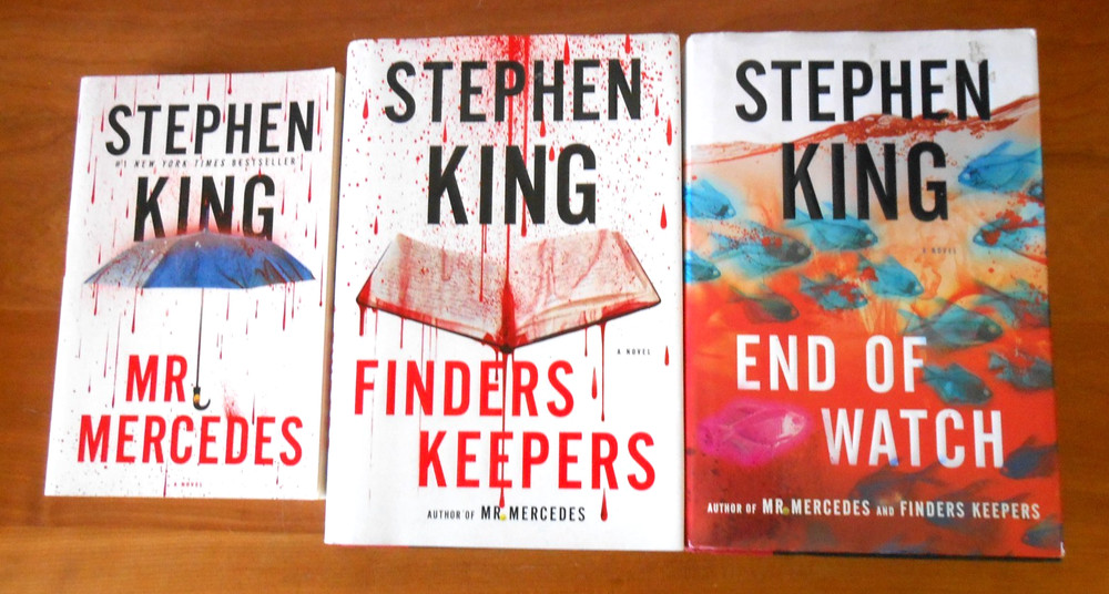 Stephen King THE BILL HODGES TRILOGY Mixed Set of 3 2-1st/1st – 2HC/DJ TPB VGC