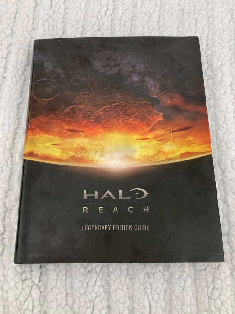 Halo: Reach – Legendary Edition Guide – Brady Games – Hardcover with dust jacket