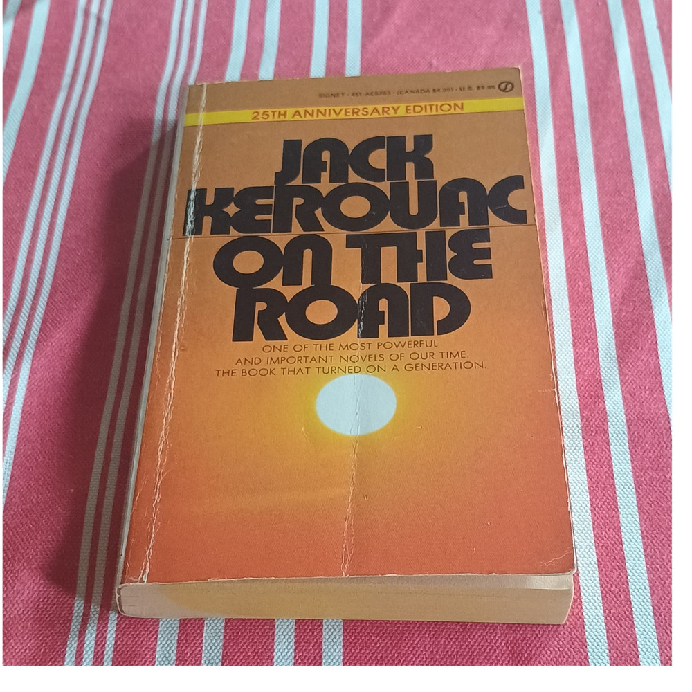 Jack Kerouac On the Road 25th Anniversary Edition Paperback NAL Penguin 1955