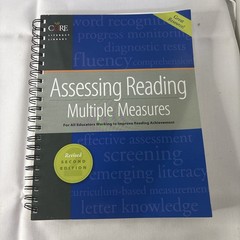 Assessing Reading Multiple Measures – Revised 2nd Edition
