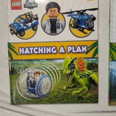 DK LEGO Jurassic World Collection Hardcover Illustrated Box Set Ages 4-8