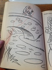 Vintage Pound Puppies Tonka Corp. Giant Coloring Book 1986 Loveable Huggable