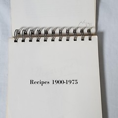 Vintage Bicentennial Cookbook Marlin School 1776-1976 Wire Spiral Bound 82 Pages
