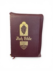 Vintage Holy Bible King James Spencer Revelation Press ~Leather~Red Letter~MAPL
