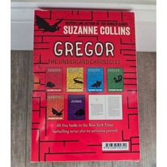 Suzanne Collins Gregor the Underland Chronicles 5 Book Box Set + Journal