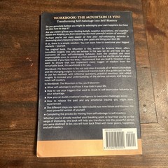 Workbook: The Mountain Is You by Brianna Wiest: Transforming Self Sabotag – GOOD