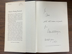 3 PAUL HORGAN BOOKS, 2 SIGNED INCL „EVERYTHING TO LIVE FOR” + „MAURICE BARING”