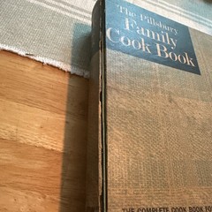 Vintage 1963 The Pillsbury Family Cook Book Hardcover Missing The First 4 Pages