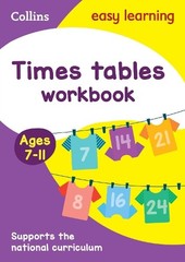 Times Tables Workbook Ages 7-11 (Paperback) Collins Easy Learning KS2