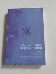 Philosophy of Mental Representation (2002, UK-Trade Paper)