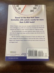 The Biggest Loser Complete Calorie Counter: The Quick and Easy Guide – VERY GOOD
