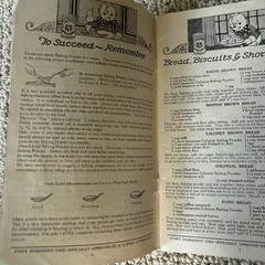 Antique Calumet Baking Powder Cookbook 16 Ed 1920s Recipes Photos Chicago IL vtg