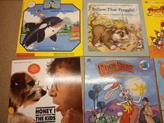 Huge Lot (46) Of Vintage 60s-90s Kids Books. Jurassic Park, Stars Wars Etc.