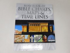 Rose Book of Bible Charts, Maps & Time Lines spiral bound USED GOOD