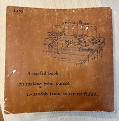 Brendan’s Leather Book 1972 Book by Brendan Smith Vintage Leather craft How-to