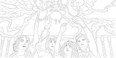Stranger Things: The Official Coloring Book, Season 4 Multicolor