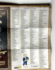 Fallout 76: Official Collector’s Edition Guide by Garitt Rocha &… WV Poster Map