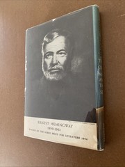 The Old Man and the Sea by Ernest Hemingway – Scribner’s HC – 1952 copyright