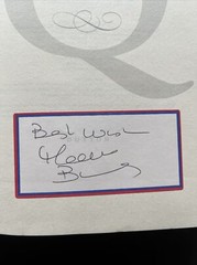 First Printing Quentins with bookplate signed by Maeve Binchy (2002, Hardcover)