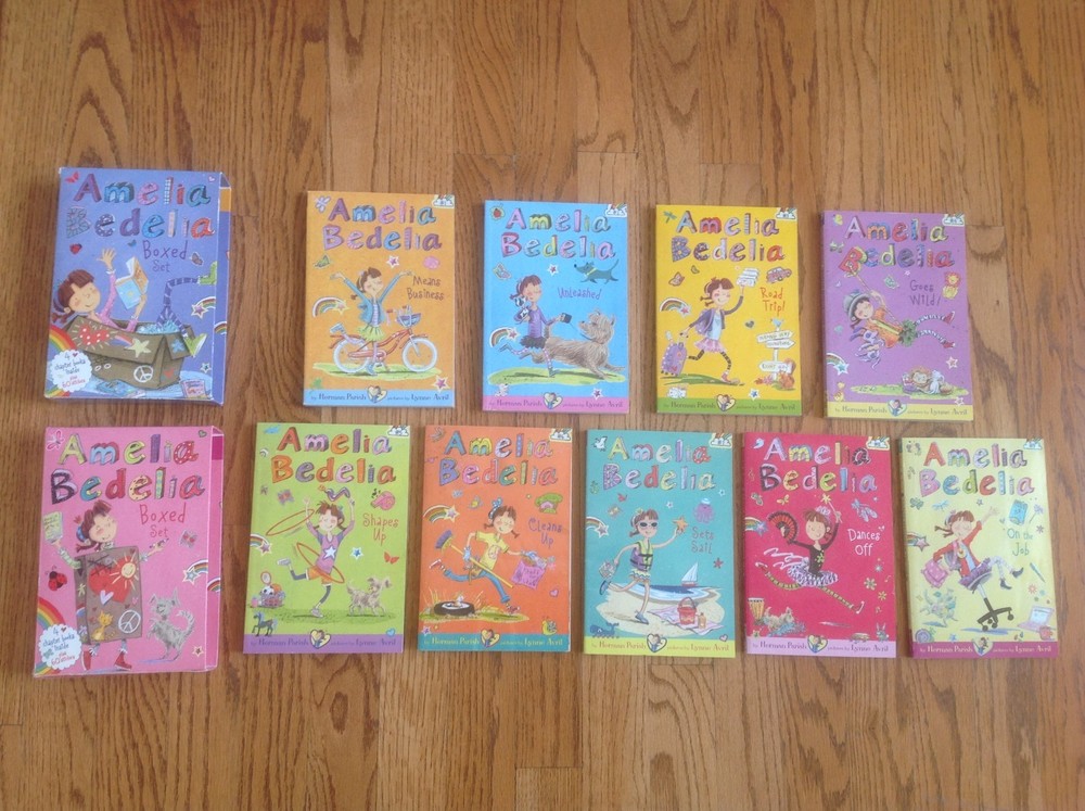 AMELIA BEDELIA 1-9 Chapter Books Lot by Herman Parish 2 Box Sets + 1 ~ VGC