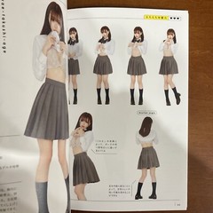 Beautiful Echi Echi Pose Book Manga Pose Cosplay Pose Art Book Illustration