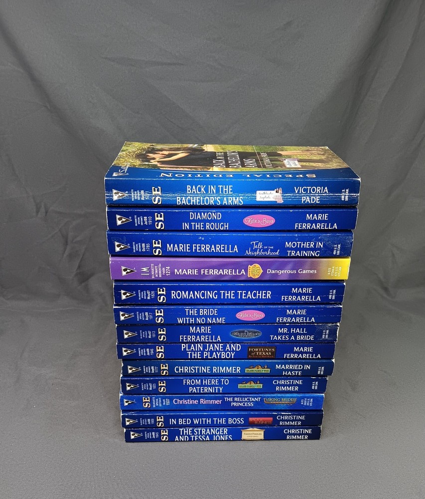 Silhouette Special Edition Lot 13 Marie Ferrarella Christine Rimmer Romance PB