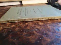 1965 Phi Beta Kappa As A Secret Society Freemasonry Hastings PBK