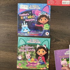 Gabby’s Dollhouse Book Lot 12 Scholastic Level 1 Reader Phonics CatRat