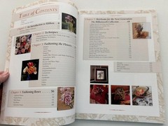 Ribbon Flowers craft book 1998 Helen Gibb 128 pages Heirloom pieces