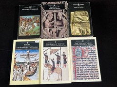 Ancient Epic Literature Lot: Song Roland Romance Tristan Saga Volsungs Poem Cid