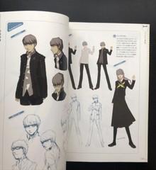 Persona 4 Official Design Works Art Book Illustration Game Fan Book ATLUS