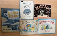 Lot 8 Vintage Don Freeman Picture Books Turtle Cyrano Canary Bearymore Beady
