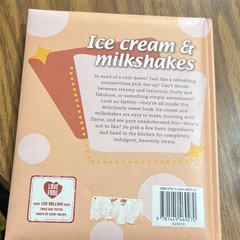 Ice Cream & Milkshakes Hardcover Cookbook by Love Food Editors (Love Food)
