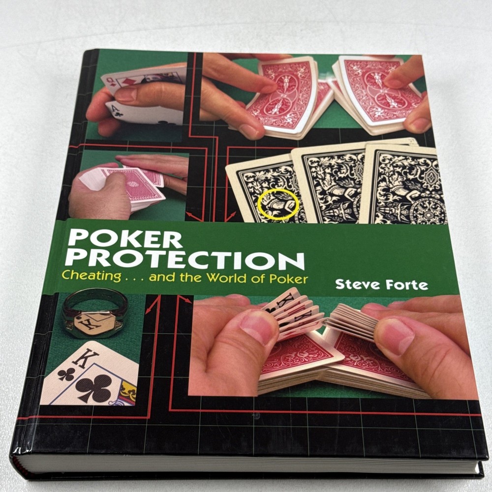 Poker Protection – Cheating . . . And the World of Poker by by Steven L Forte HC