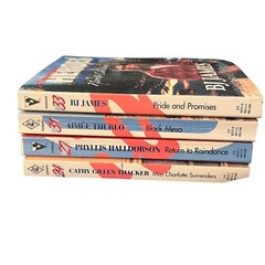 Lot Of 4 Harlequin Romance American Heroes Paperback Books (24,27,31,33)