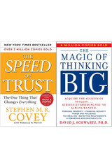 Growth Books: The Magic of Thinking Big, The Go-Giver, The Speed of Trust