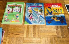 Vintage Looney Tunes Coloring Activity Book Road Runner 80s 90s Bunny Lot Of 3