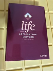 NIV LIFE APPLICATION STUDY BIBLE, THIRD EDITION By Tyndale – Hardcover NEW