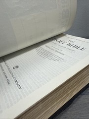 Circa 1962 World Publishing RSV Bible Black Morocco Leather GOLD EDGE