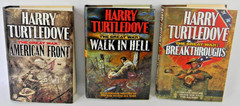 Harry Turtledove – The Great War Series Books 1-3 First Editions (HCDJ)